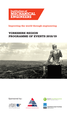 Yorkshire Region Programme of Events 2018/19
