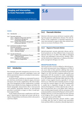 Imaging and Intervention in Acute Pancreatic Conditions 5.6