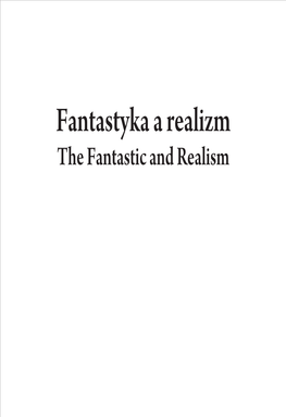 Fantastyka a Realizm / the Fantastic and Realism