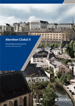 Aberdeen Global II Annual Report and Accounts for the Year Ended 30 June 2012