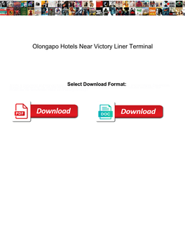 Olongapo Hotels Near Victory Liner Terminal