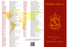 Phi Beta Delta