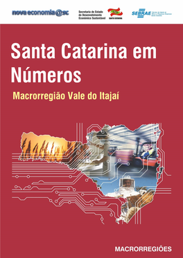 Santa Catarina Em Números Macrorregião Vale Do Itajaí