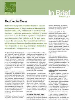 Abortion in Ghana