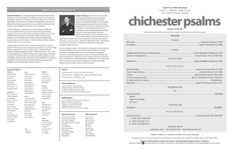 Chichester Psalms