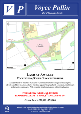 Land at Awkley Tockington,South Gloucestershire