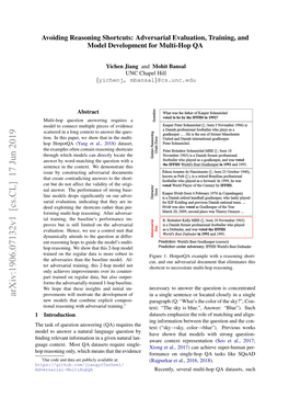 Arxiv:1906.07132V1 [Cs.CL] 17 Jun 2019