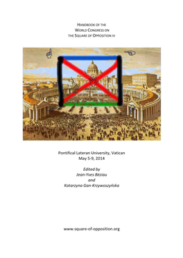 Handbook Vatican 2014