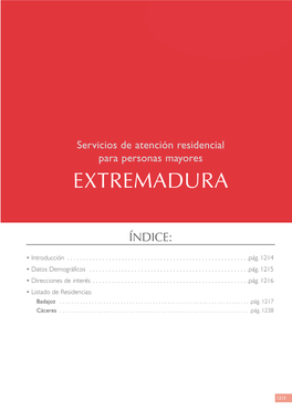 Extremadura Introduccion.Qxd 3/2/09 12:41 Página 1213