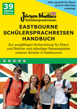 Eastbourne Schülersprachreisen Handbuch