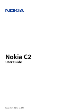 Nokia C2 User Guide