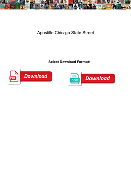 Apostille Chicago State Street