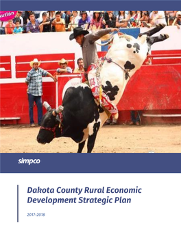 Dakota County Rural Economic Development Strategic Plan Adopted May 21, 2018