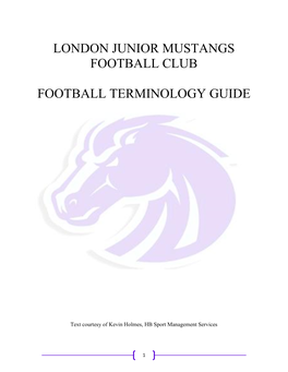London Junior Mustangs Football Club Football