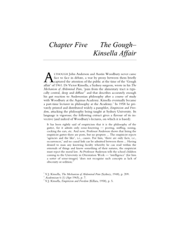 Chapter Five the Gough– Kinsella Affair