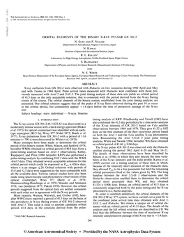 198 6Apj. . .304. .2413 the Astrophysical Journal, 304:241-248