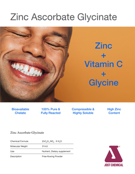 Zinc Ascorbate Glycinate