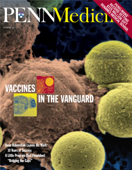 Vaccines in the Vanguard