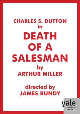 DEATH of a SALESMAN by Arthur Miller