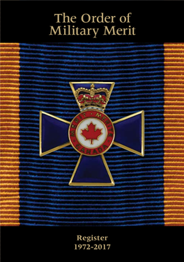 The Order of Military Merit