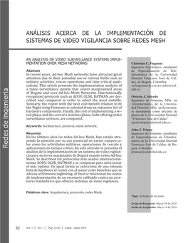 Redes De Ingeniería De Redes Cia Para Sectores Marginados De Bogotá Usando Redes Ad-Hoc Mesh