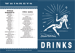 Beer & Spirits Menu Final