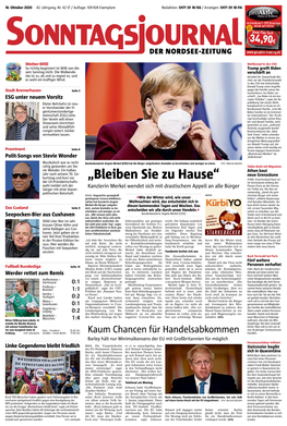 Sonntag, 18. 10. 2020 [ 8.51