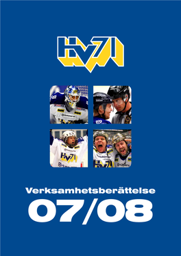 Verksamhetsberättelse 07/08