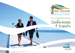 ACCOMMODATION Conferences & Events Contents