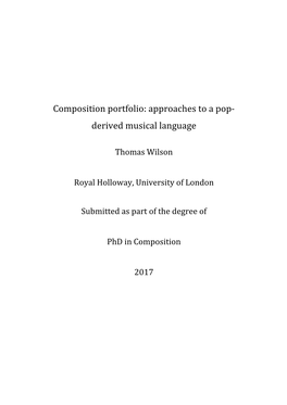 Tom Wilson Phd Commentary