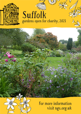 Suffolk Gardens Open for Charity, 2021