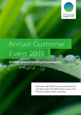 Annual Customer Event 2019