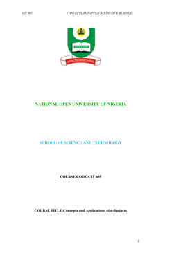 National Open University of Nigeria