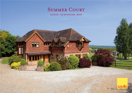 Summer Court PLAXTOL • NR SEVENOAKS • KENT