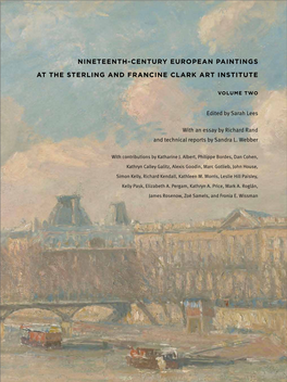 NINETEENTH-Century EUROPEAN PAINTINGS at the STERLING