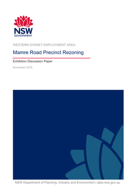 Mamre Road Precinct Rezoning Discussion Paper