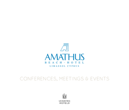 Conferences, Meetings & Events