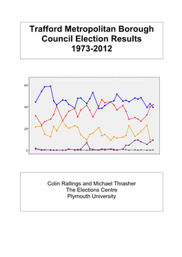 Trafford Metropolitan Borough Council Election Results 1973-2012