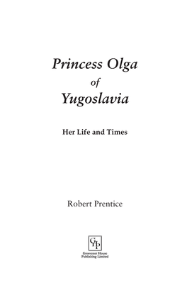 Princess Olga Yugoslavia