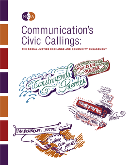 Communication's Civic Callings: the Social Justice Exchange And
