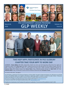 GLP WEEKLY Issue 10