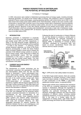 The Potential of Nuclear Power