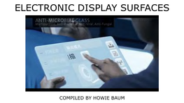 Electronic Display Surfaces
