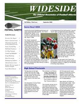 Fall 2008 Edition