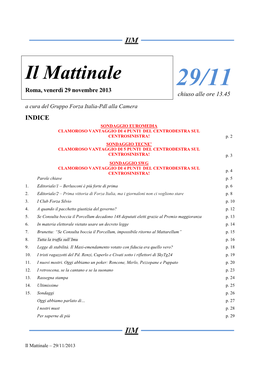 Il Mattinale N