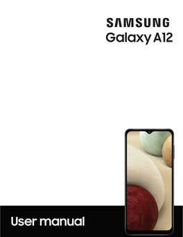 Samsung Galaxy A12 User Manual