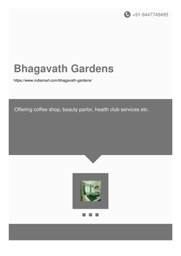 Bhagavath Gardens