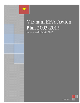 Vietnam EFA Action Plan 2003-2015 0