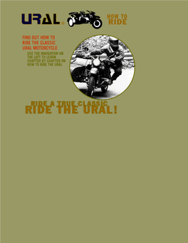 URAL How to Ride