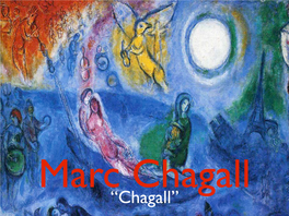 CHAGALL Keynote